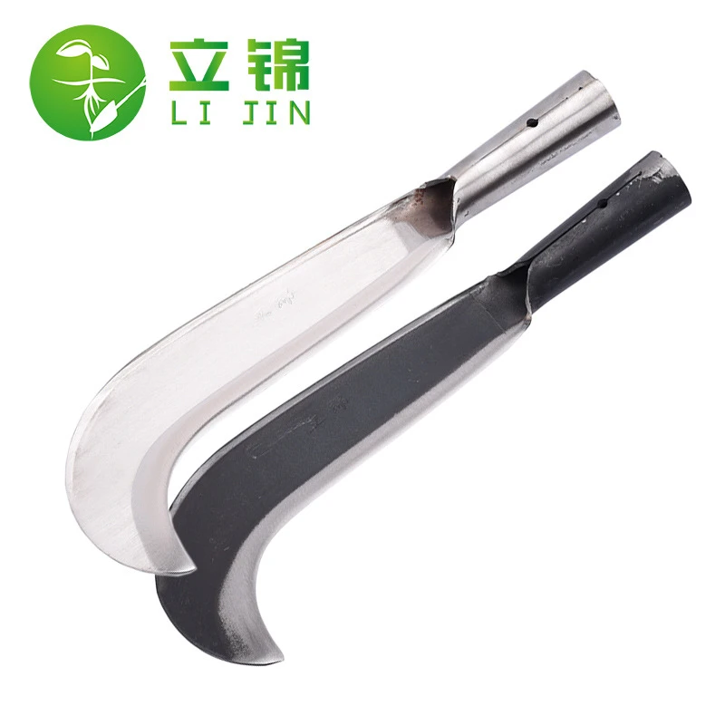 立锦牌 压背柴刀农用镰刀 割草砍树刀 手工柴刀农用刀具 锰钢铬钢
