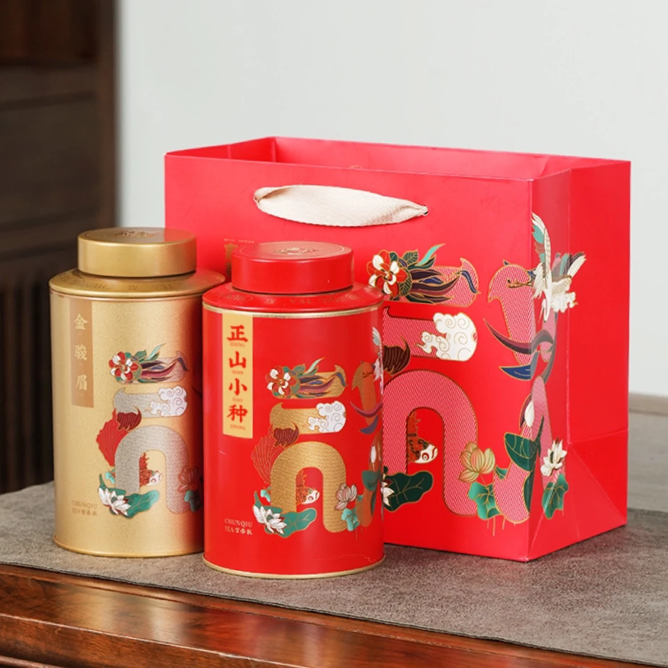 金骏眉红茶125g+正山小种150g武夷山红茶正宗桐木关