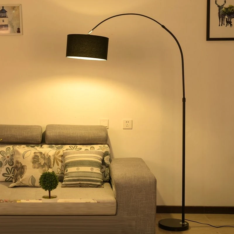 落地灯遥控客厅卧室床头喂奶灯北欧极简书房沙发钢琴客厅落地灯