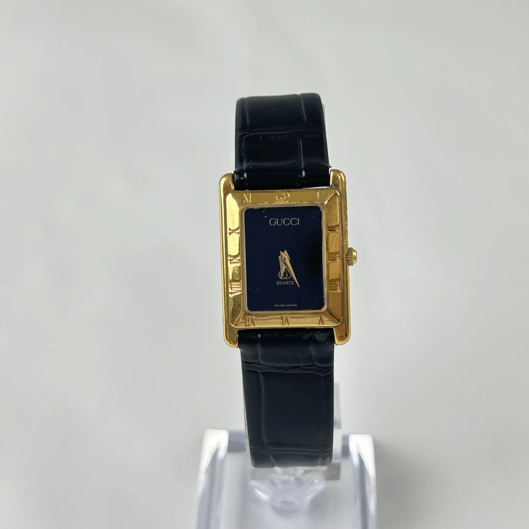 95新 GUCCI/古驰 TQ669/女士石英腕表/表径20mm方形时尚