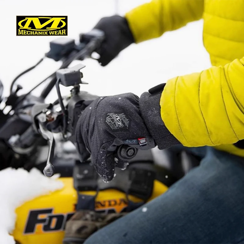 MECHANIX超级技师ColdWork Peak冬季保暖防风触屏骑行防护手套