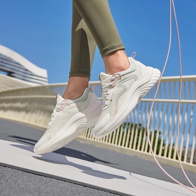 361°【柔步】运动鞋女款2024夏季防水跑鞋软底鞋子减震跑步鞋跳操鞋