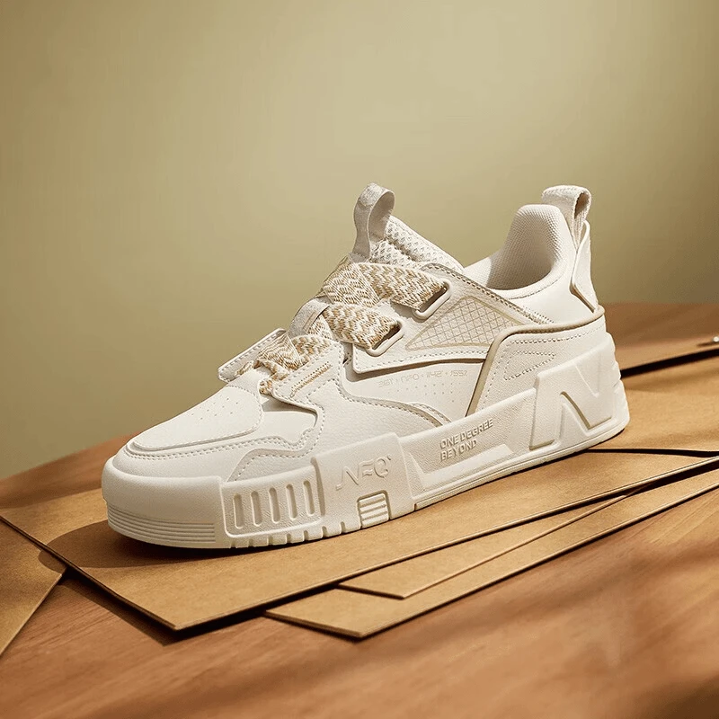 361°【方块】女鞋运动鞋夏季新款潮流厚底板鞋男女休闲百搭低帮鞋