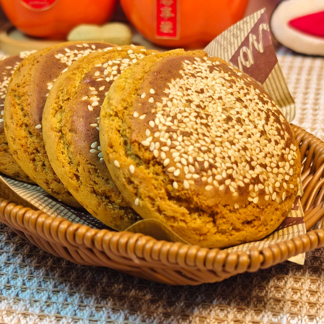 鑫炳记太谷饼原味2100g山西特产早餐点心传统糕点零食休息饼子sk