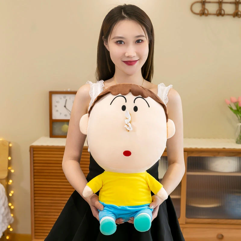 网红阿呆抽纸盒玩偶公仔可爱新款儿童毛绒玩具女生睡觉抱枕礼物
