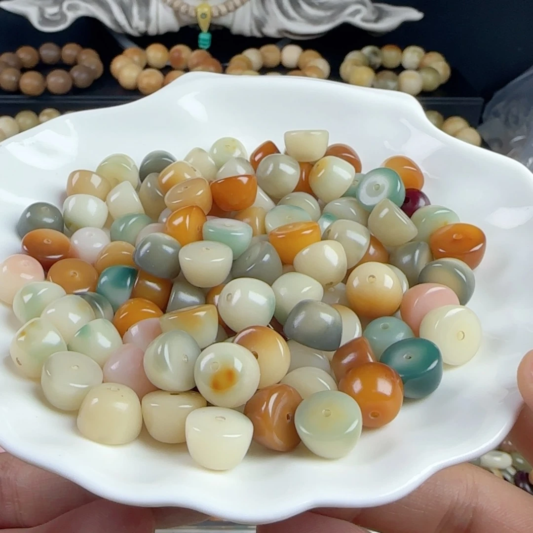 菩提根/象牙果吊坠卡12多宝碗珠20颗➕20备珠