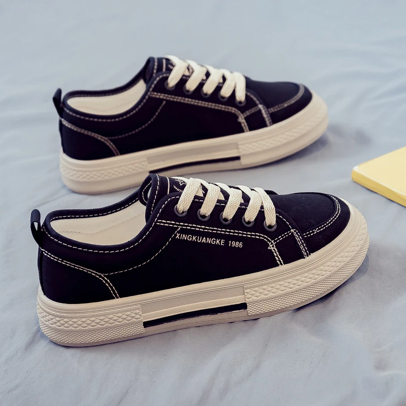 练车鞋2024蕾丝季新款白色女厚底薄款小白鞋夏季高帮爆款女鞋秋款