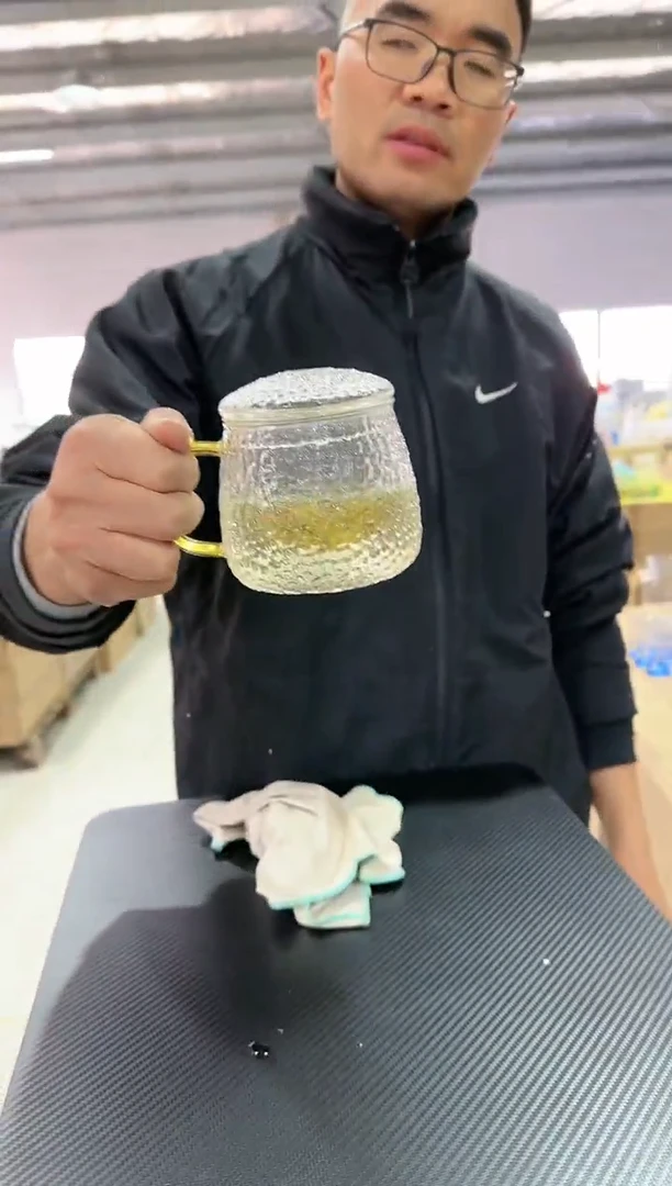 【闪购商品】玻璃茶杯三件套