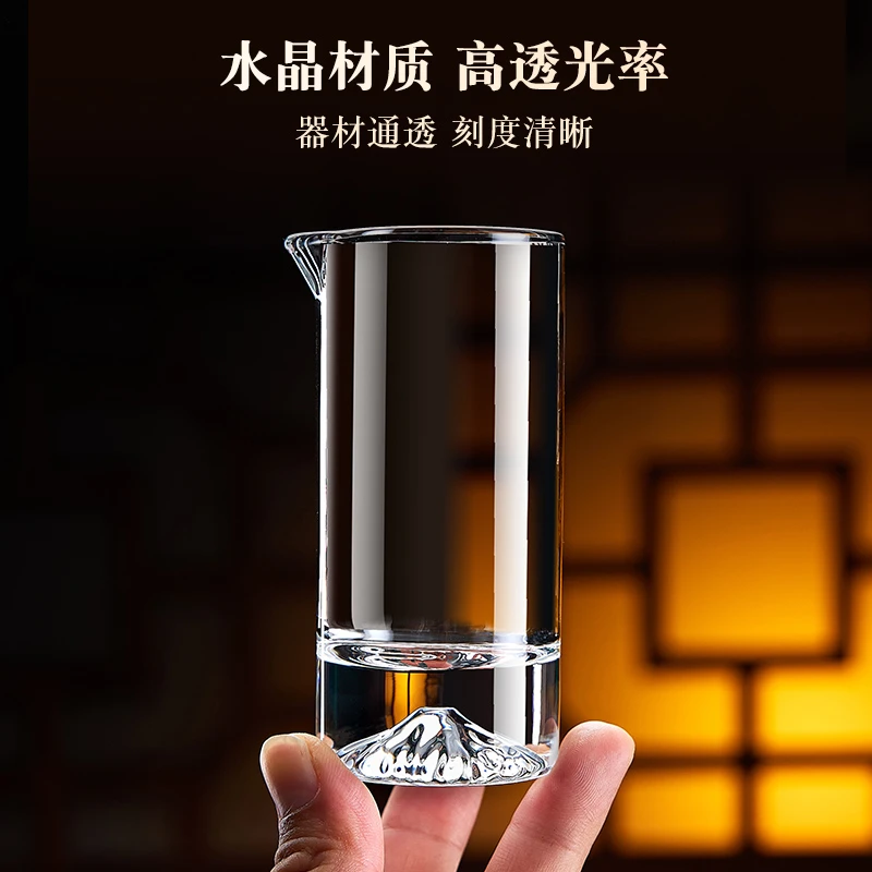 QINGPINGGUO/青苹果高档家用烈酒杯喝酒杯子创意无铅轻奢威士忌杯