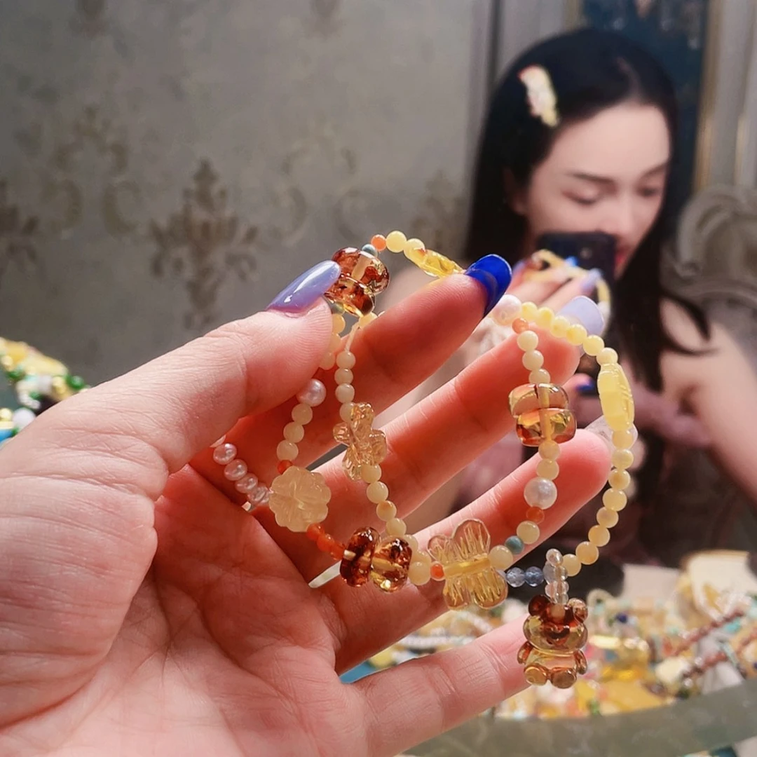 【闪购商品】琥珀手链未镶嵌