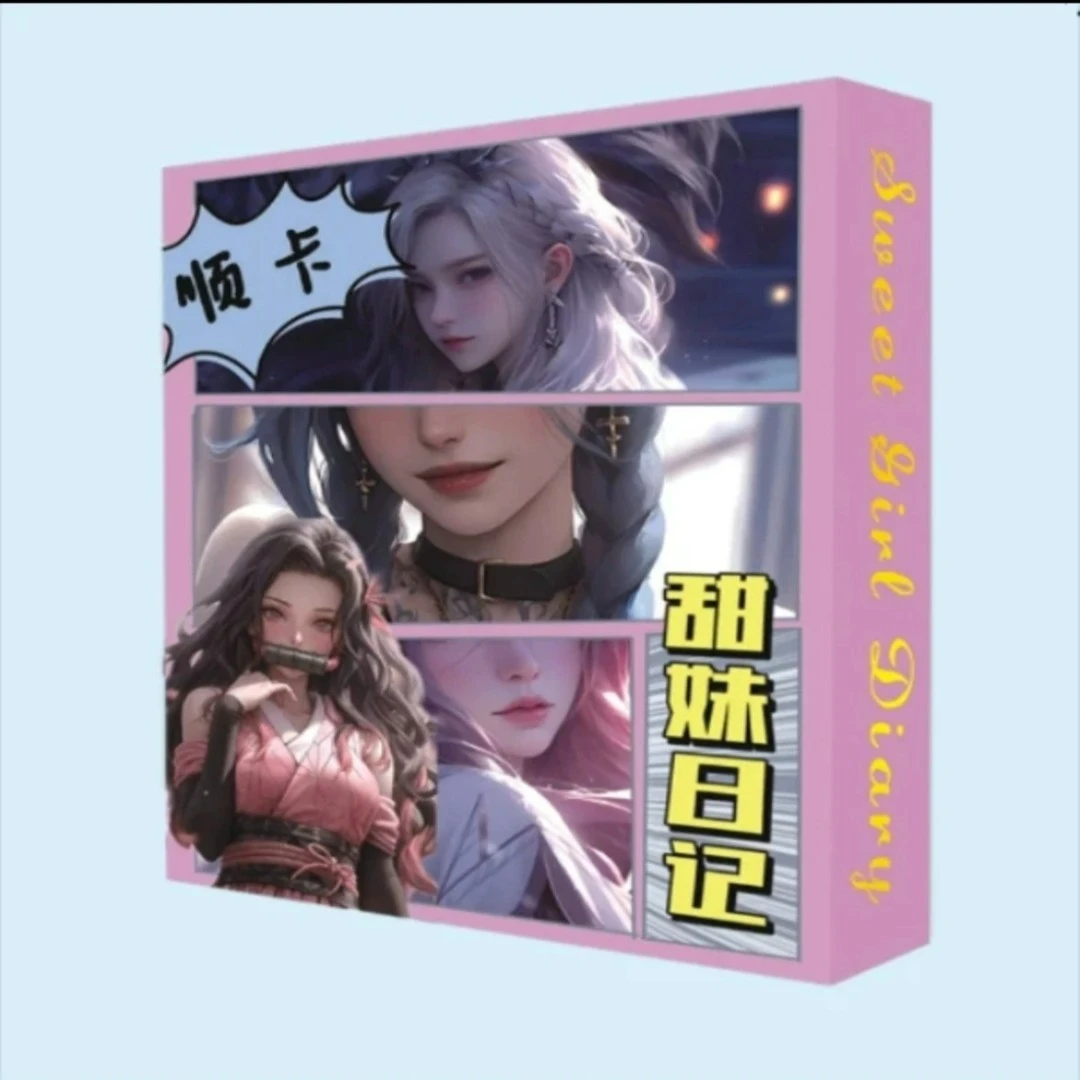 【拆盒】顺卡甜妹日记集卡二次元魅卡潮流盲盒卡牌收藏卡（代拆）