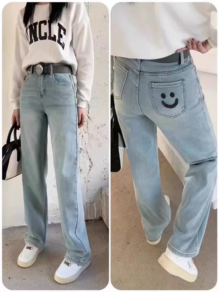 念希麻麻  牛仔休闲裤