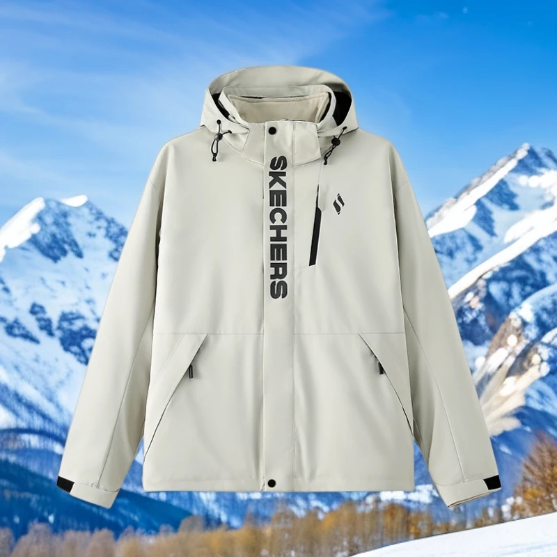 SKECHERS/斯凯奇雅钻三合一冲锋衣户外防寒冲锋衣防水抗风289男装