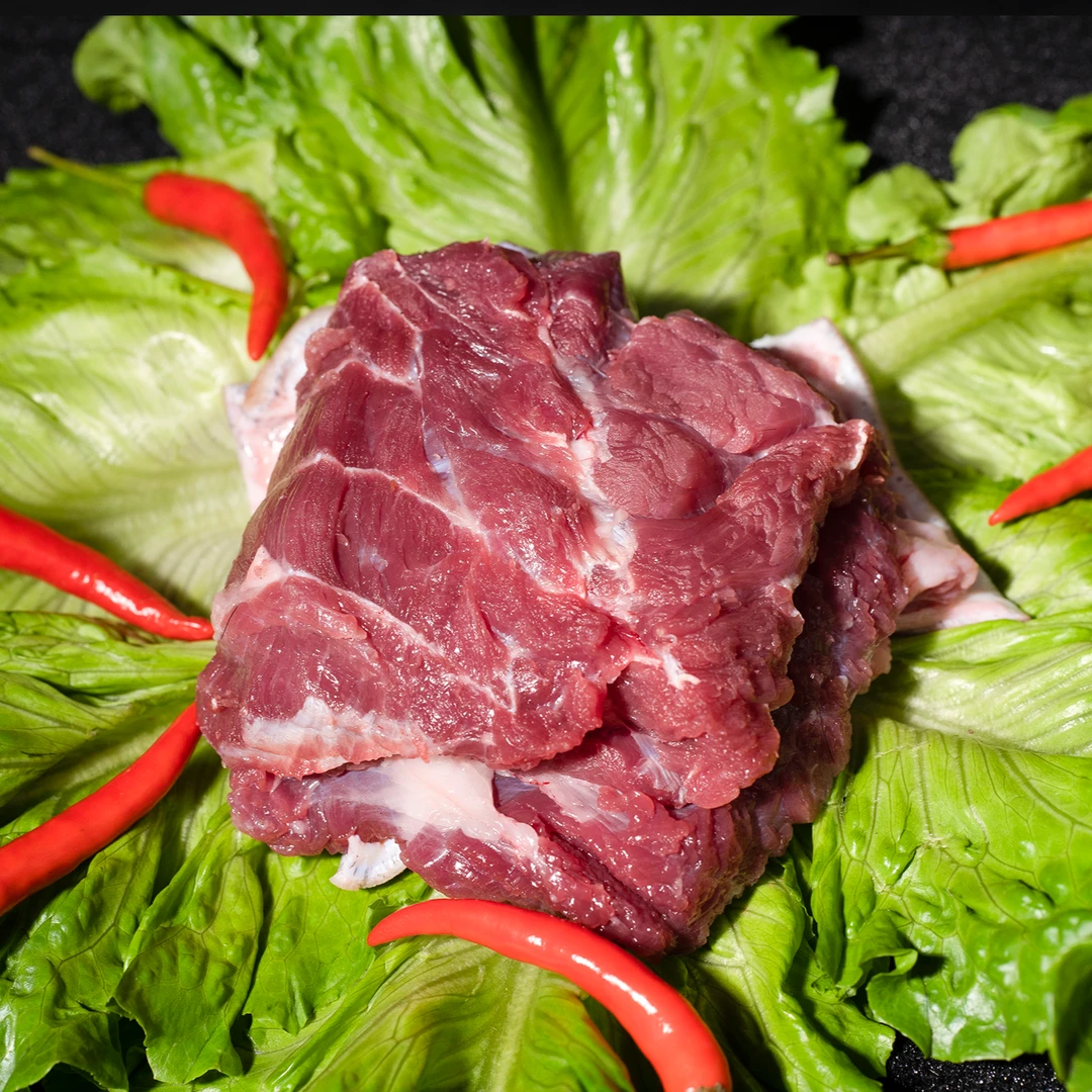 【羊脖子】：正宗散养黑山羊带骨梅花肉清炖/红烧/白切羊肉