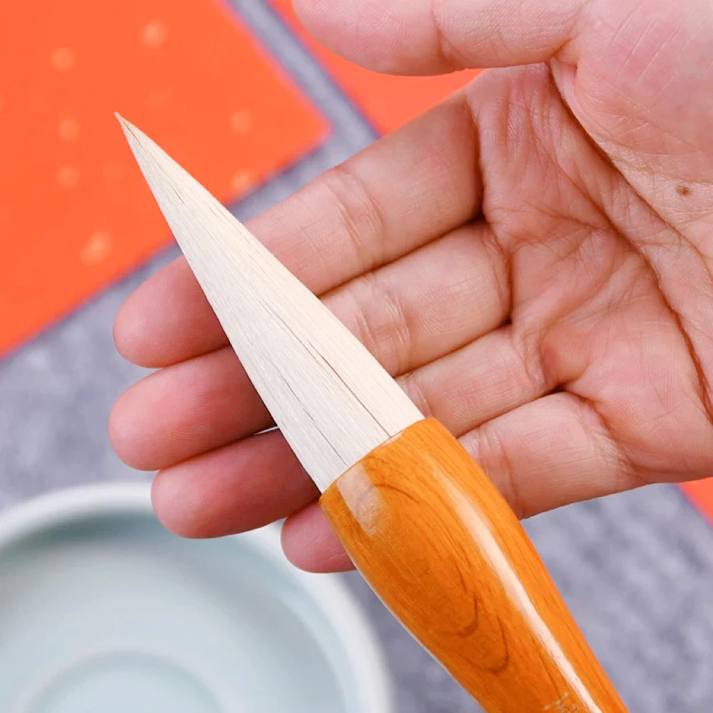 【羊兼毫抓笔】出峰7.0口径2.0对联笔榜书书法毛笔毛笔书法专用