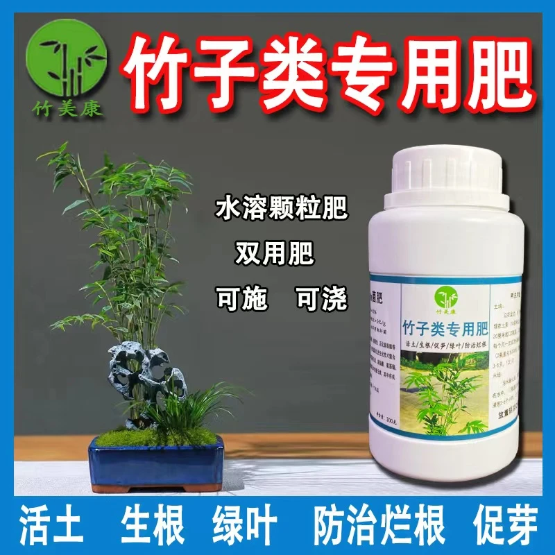 竹子专用肥米竹红观音竹簕竹红寒竹内门竹有机肥营养液颗粒肥肥料