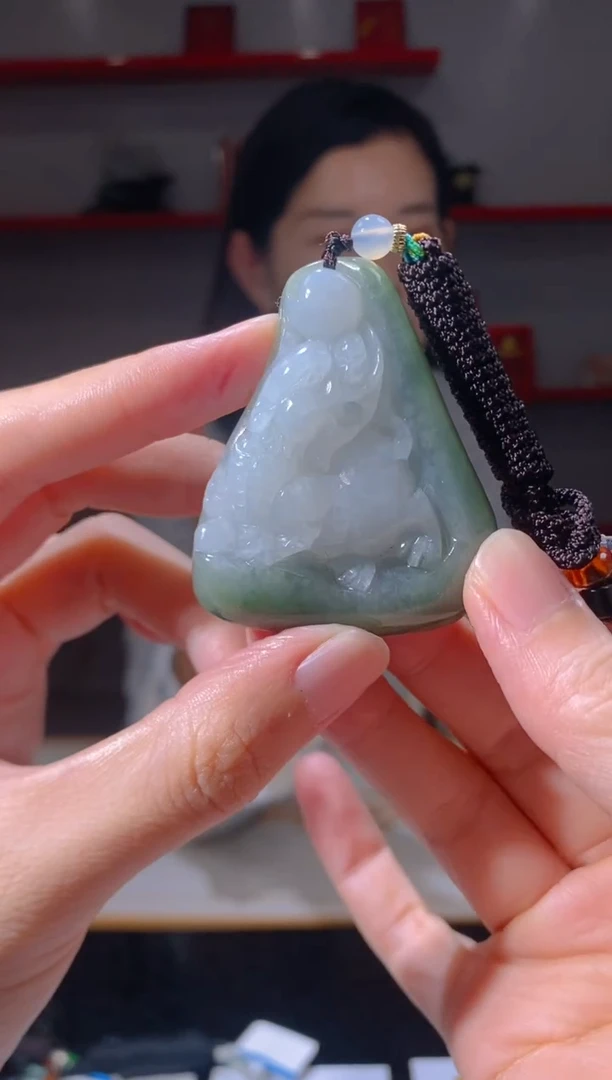 【闪购商品】翡翠颈饰未镶嵌1102bg0078