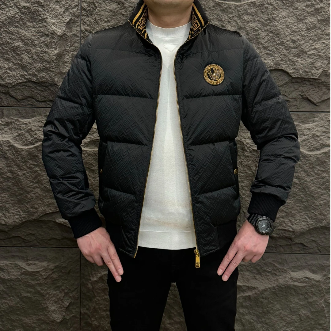 2024冬季新款欧货男士潮流时尚羽绒服3577