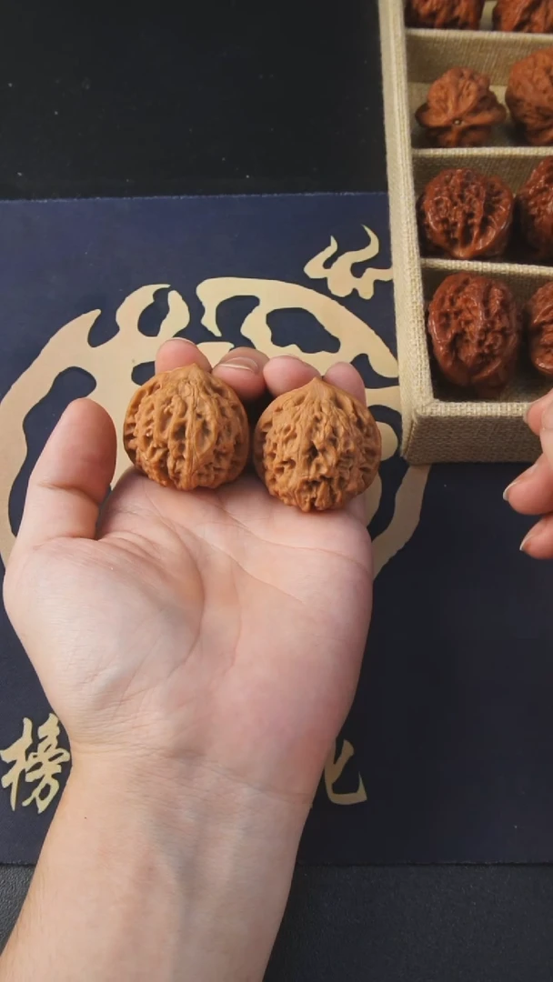 【闪购商品】文玩核桃手串A21号太行龙纹