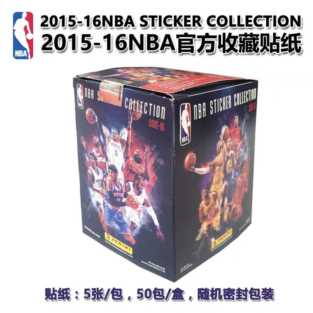 15-16NBA贴纸盲盒 科比插入布克新秀 詹姆斯科比同框