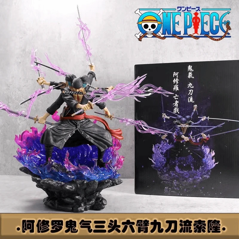 【大迈动漫】 海贼王 阿修罗 三头六臂九刀流索隆