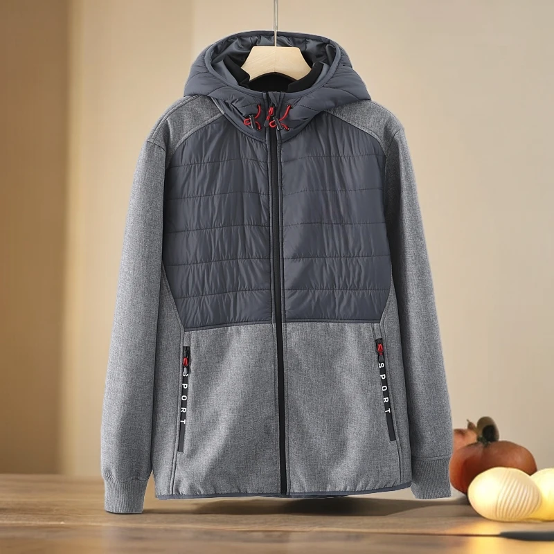 2024新款男士棉服内里带绒连帽保暖服外穿内穿都可秋冬季码大