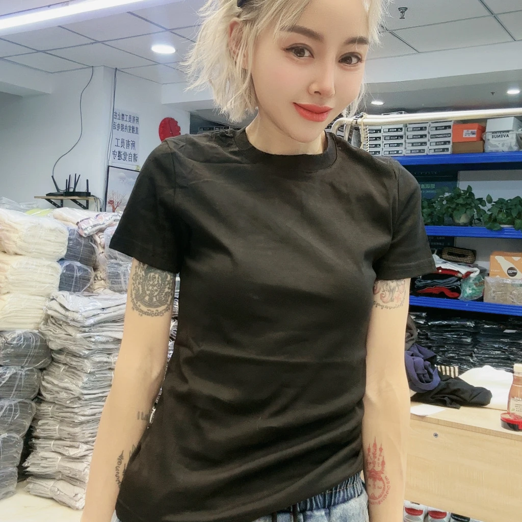 发财鸥家   1527--净版黑色短袖