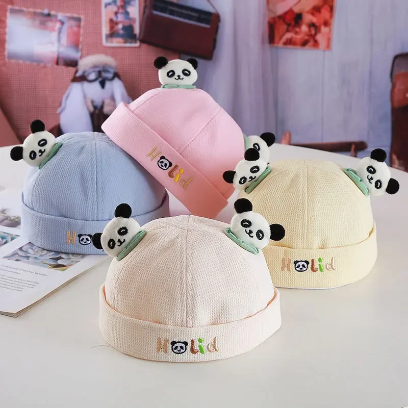 可爱宝宝帽子春秋季地主帽婴幼儿超萌百搭遮阳瓜皮帽男女童太阳帽