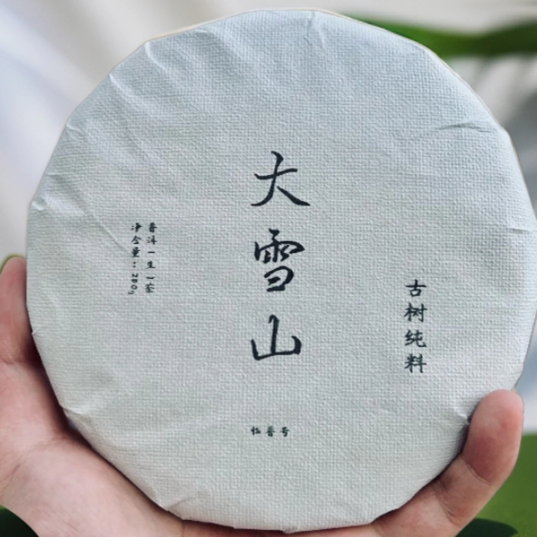 【10年干仓老茶】勐库大雪山2013森林古树挑采普洱生茶200g饼