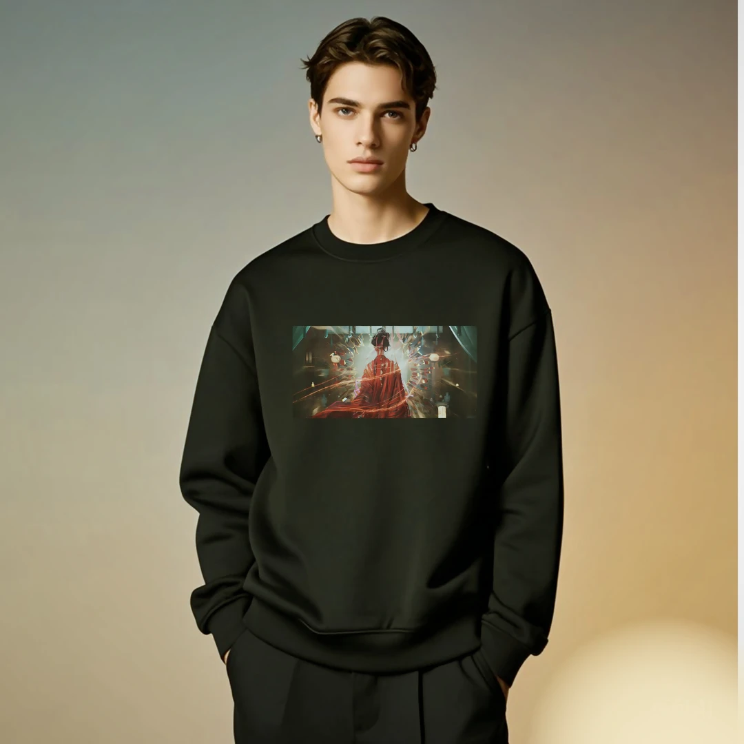 潮流定制卫衣加厚大衣打底套头卫衣重磅棉多色可选卫衣