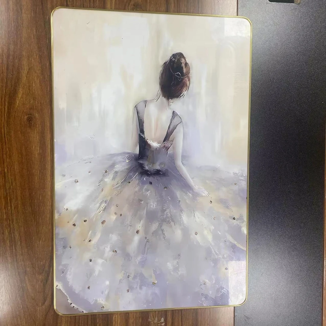 简约卧室床头装饰画轻奢高级感艺术人物壁画北欧挂画美女4060义乌