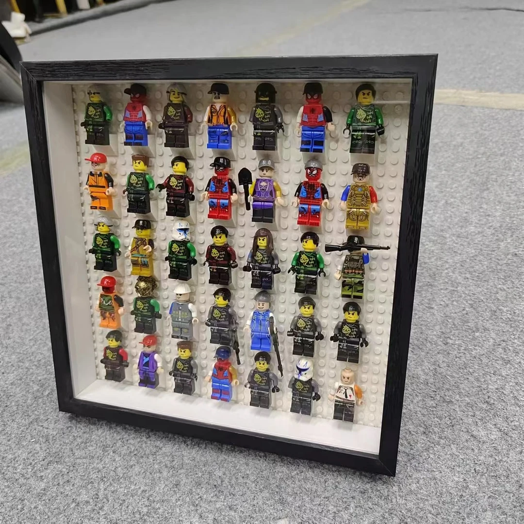 手工积木益智拼手工摆件装饰品创意玩具卡通人偶积木2727义乌