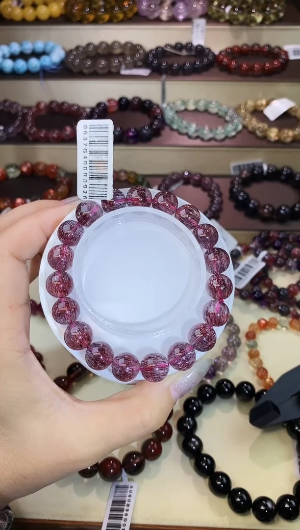 【闪购商品】水晶手链未镶嵌红超七10m+