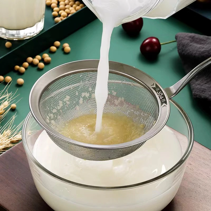 ASGP不锈钢超细厨房漏勺过滤网火锅漏勺家用厨房304过滤网漏勺