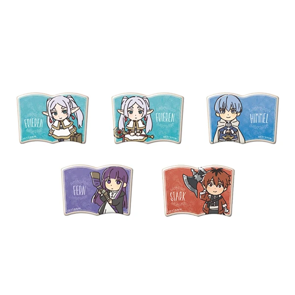 漫库正版周边Canaria 葬送的芙莉莲 Q版书页形 吧唧徽章日谷