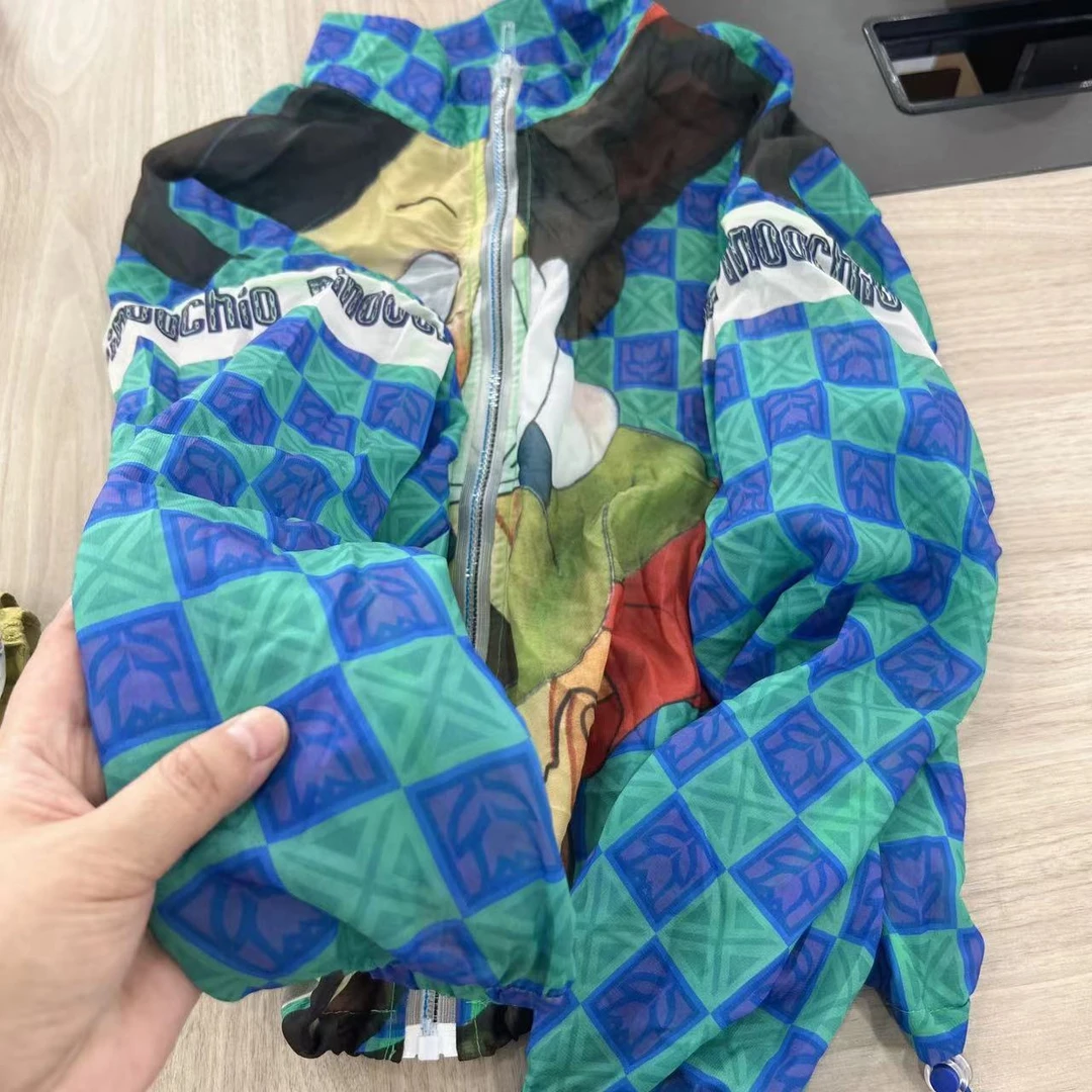 女士卡通印花长袖防晒衣