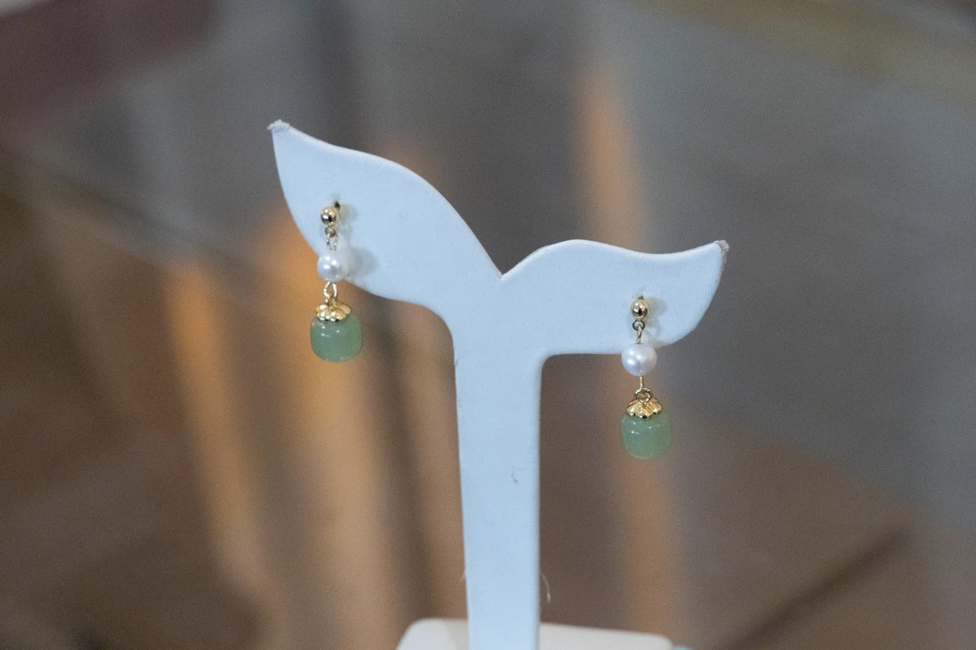 淡水珍珠耳钉百搭简约轻奢简单经典精致耳饰ZH12962