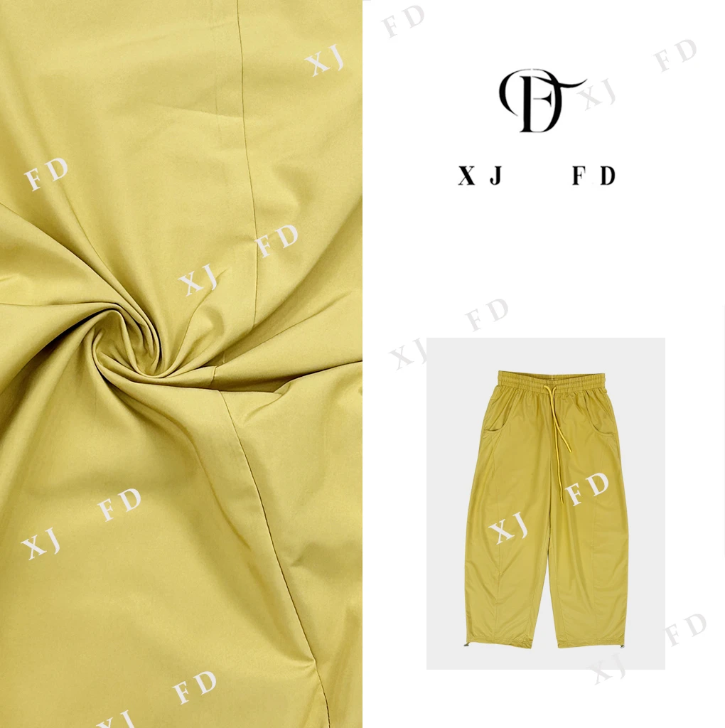 XJ  FD 美式高街速干薄款男女宽松抽绳休闲长裤 K2014