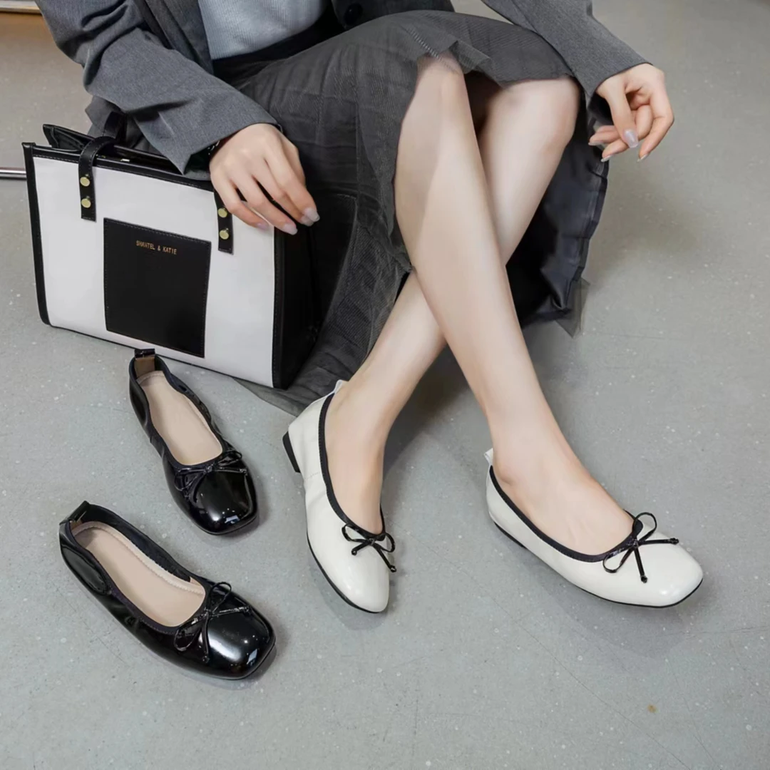 春夏新品真皮软底软面女单鞋MY-6608