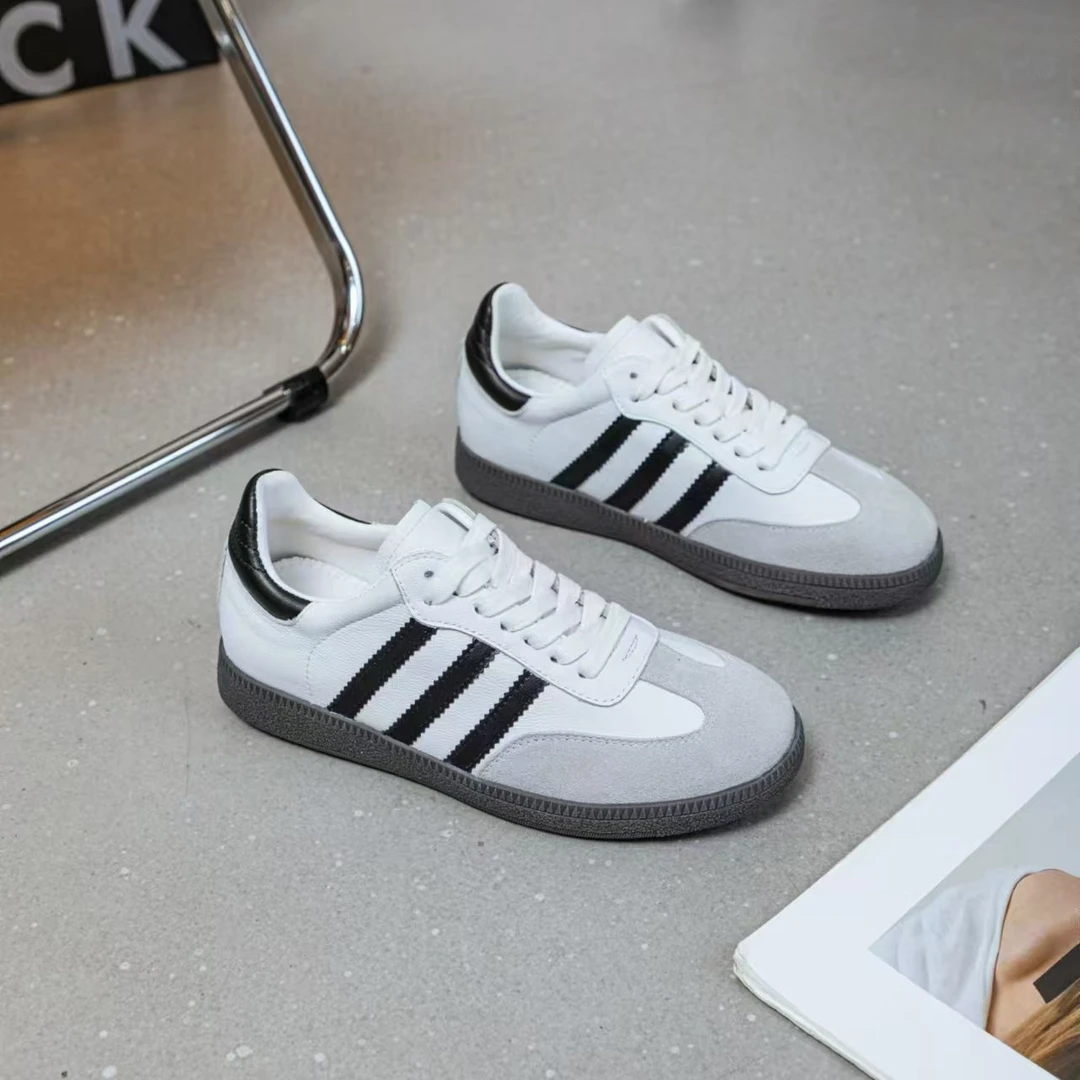 头层牛皮百搭女款德训鞋 MB-1258-1