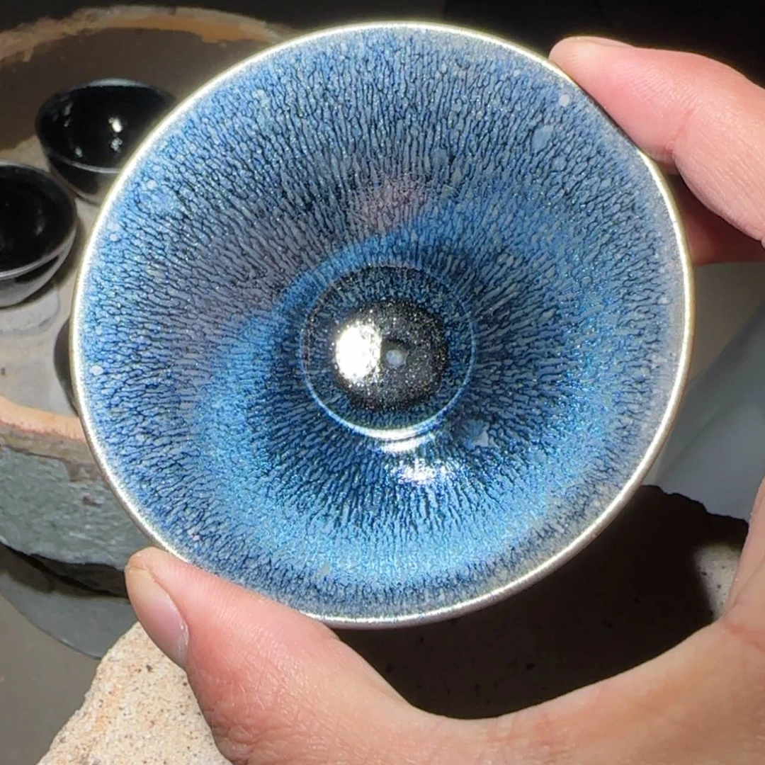 【闪购商品】天玑建盏手工陶瓷马**侯