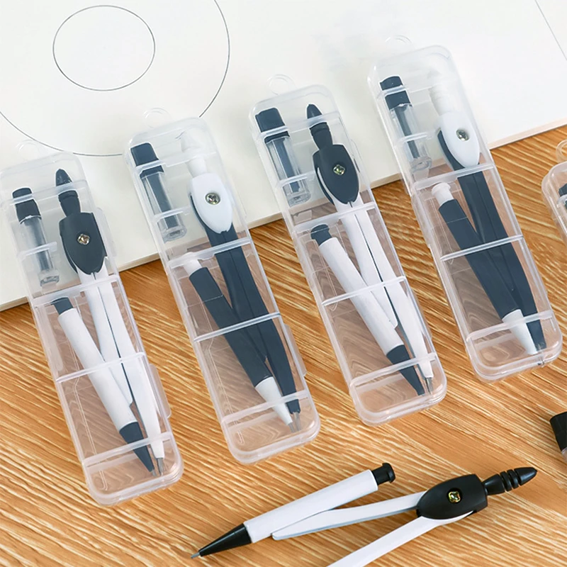 金属圆规小学生初中生考试专用数学几何教学居家日用套装方便