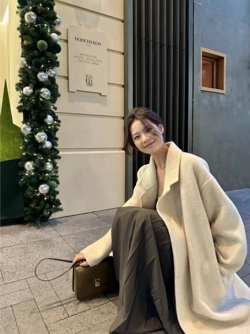 柠柠家秋冬中长款宽松女装751-800