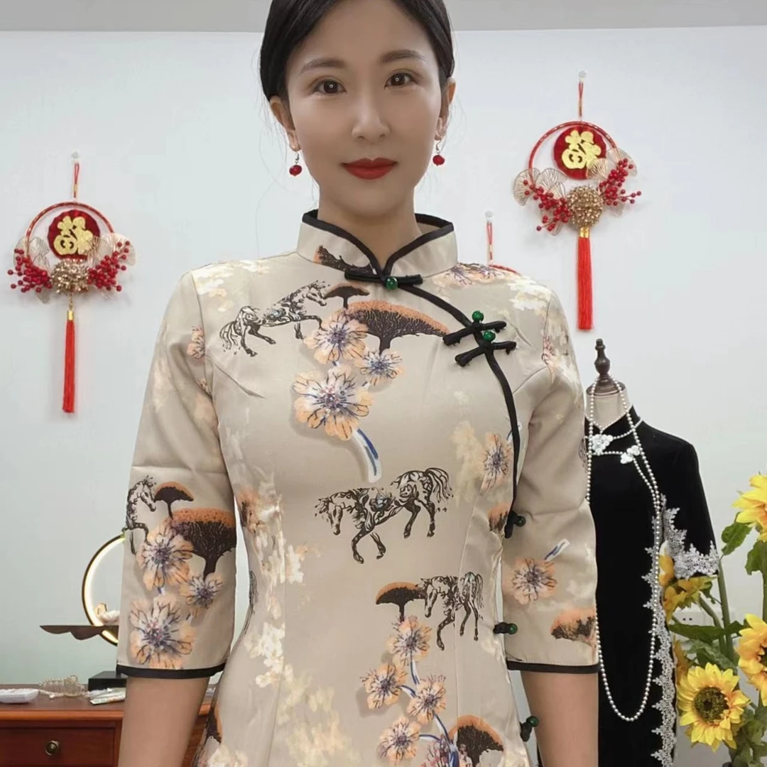 【子意】思思精选旗袍气质日常2023新春改良旗袍