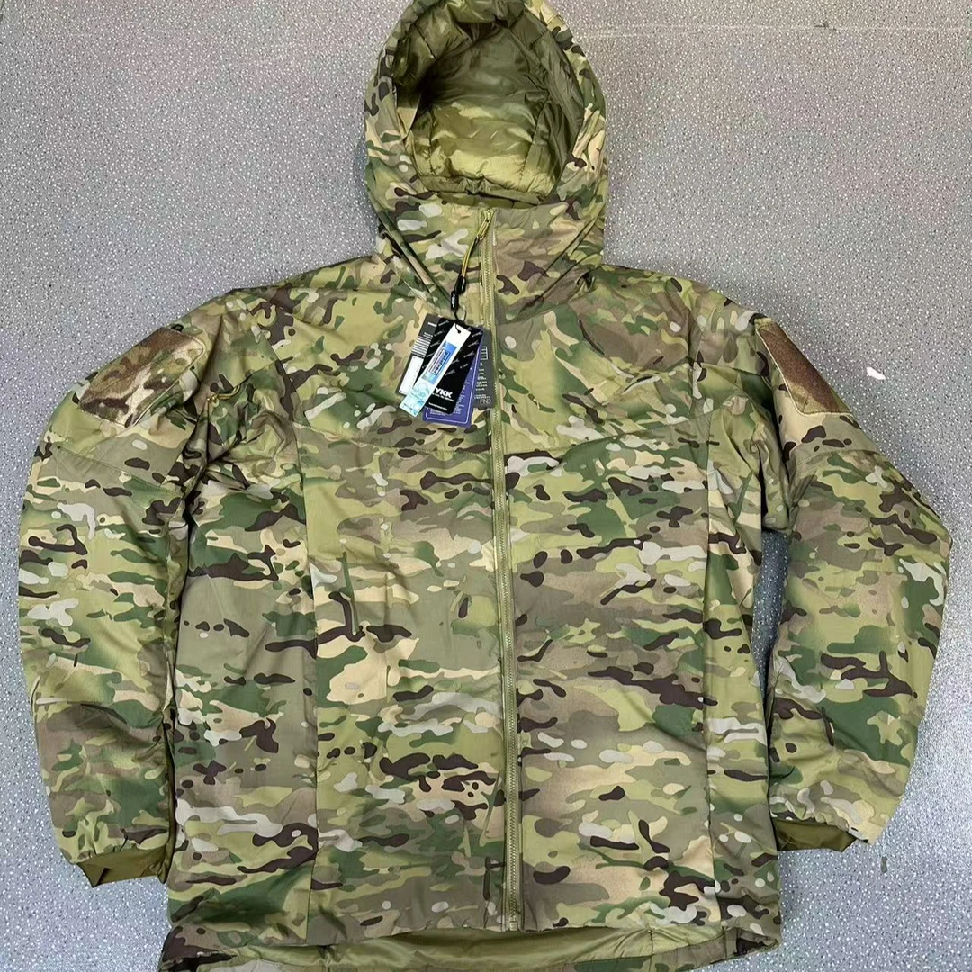 -5度军版迷彩战术棉服