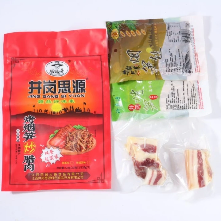 田园大哥碳烤烟笋炒腊肉井岗思源竹笋丝加土猪腊肉预制菜双餐728g