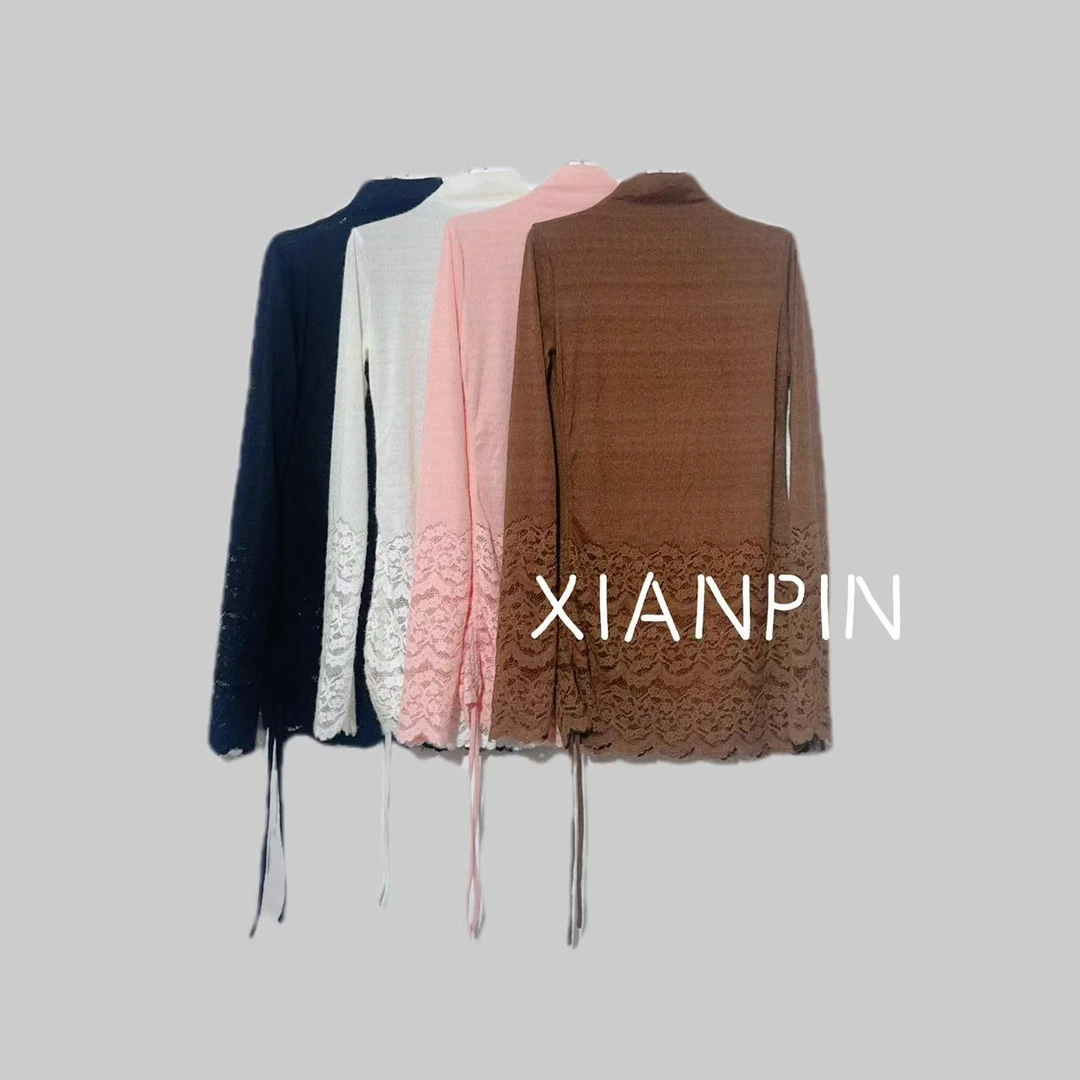 XIANPIN/鲜品24年冬季新款时尚针织打底衫