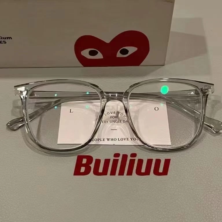 回头率超高！超好看的冷灰色系可配度数近视眼镜潮流痞帅平光镜女