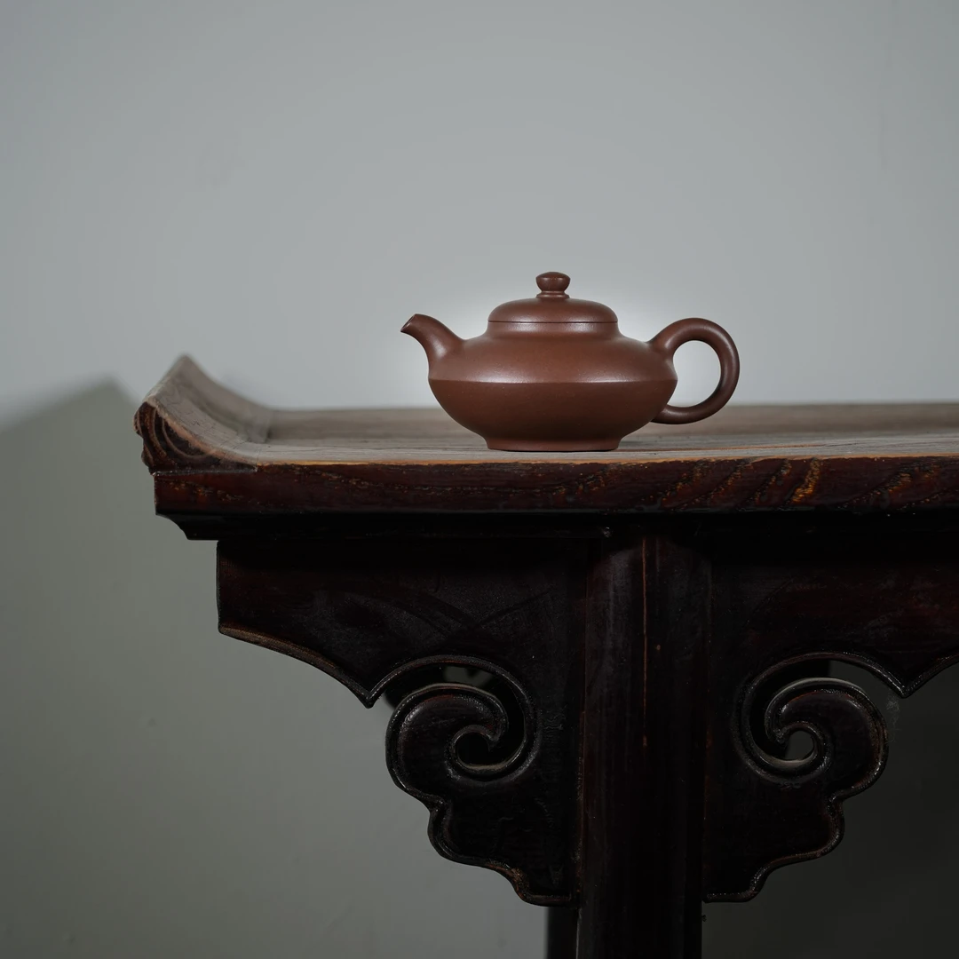 紫砂大家 || 许建平《合欢》壶｜200cc｜半手工