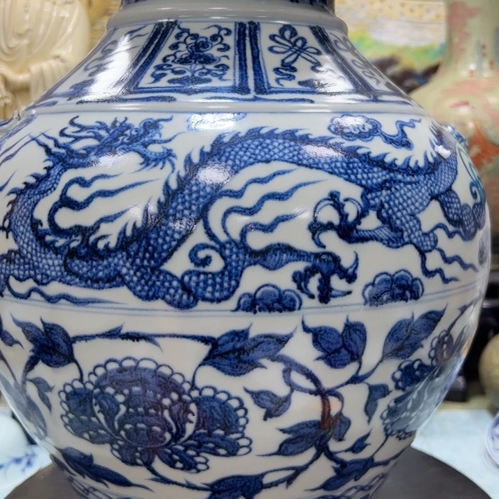 摆件?****?青花瓷云龙岳